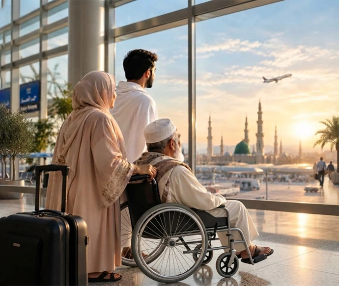 Best time for Umrah with elderly parents