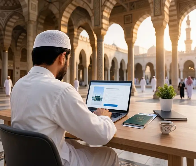 Hajj pre-registration for NRBs