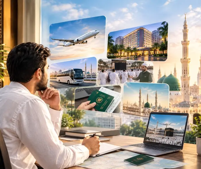 Hajj registration and documentation support