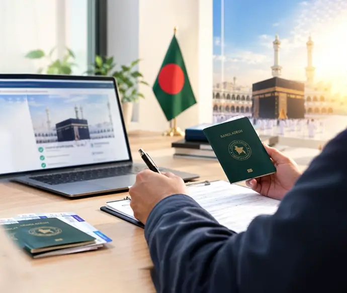 Umrah visa and document support